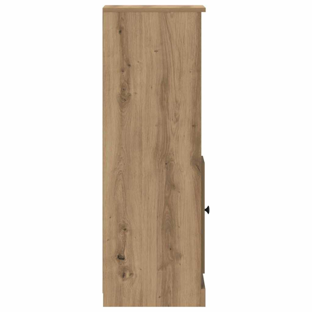 Produktbild för Skåp med låda 3 pcs Artisan Ek Konstruerat trä