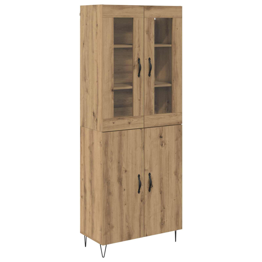 Produktbild för Skåp Artisan Ek 69,5 x 34 x 180 cm Konstruerat trä
