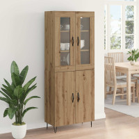 Produktbild för Skåp Artisan Ek 69,5 x 34 x 180 cm Konstruerat trä