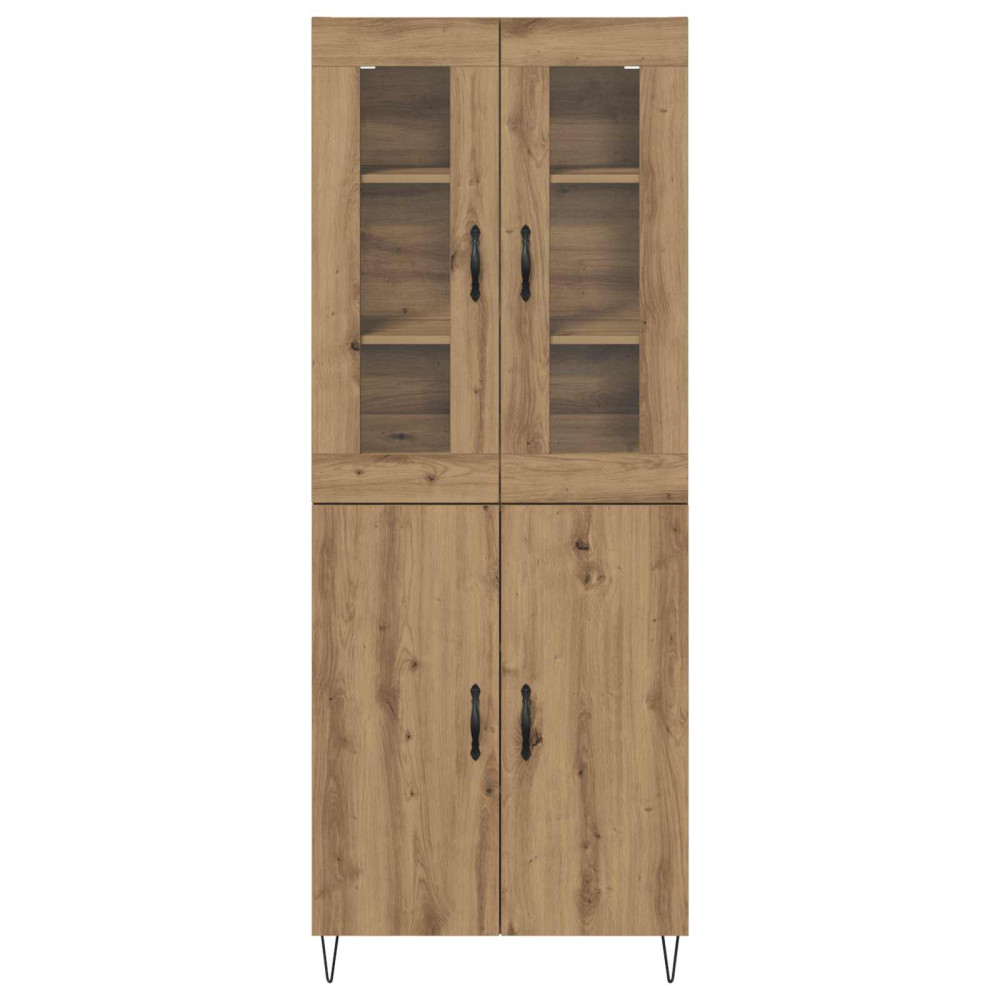Produktbild för Skåp Artisan Ek 69,5 x 34 x 180 cm Konstruerat trä