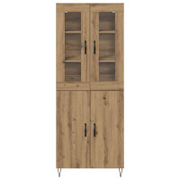 Produktbild för Skåp Artisan Ek 69,5 x 34 x 180 cm Konstruerat trä
