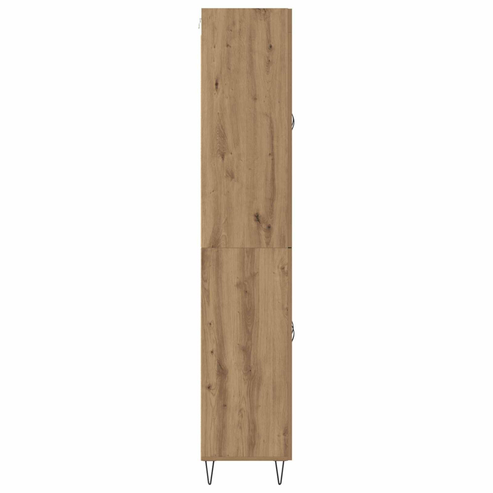 Produktbild för Skåp Artisan Ek 69,5 x 34 x 180 cm Konstruerat trä