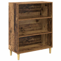 Produktbild för Skåp Gammalt trä 69,5 x 32,5 x 180 cm Konstruerat trä