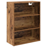 Produktbild för Skåp Gammalt trä 69,5 x 32,5 x 180 cm Konstruerat trä