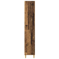 Produktbild för Skåp Gammalt trä 69,5 x 32,5 x 180 cm Konstruerat trä