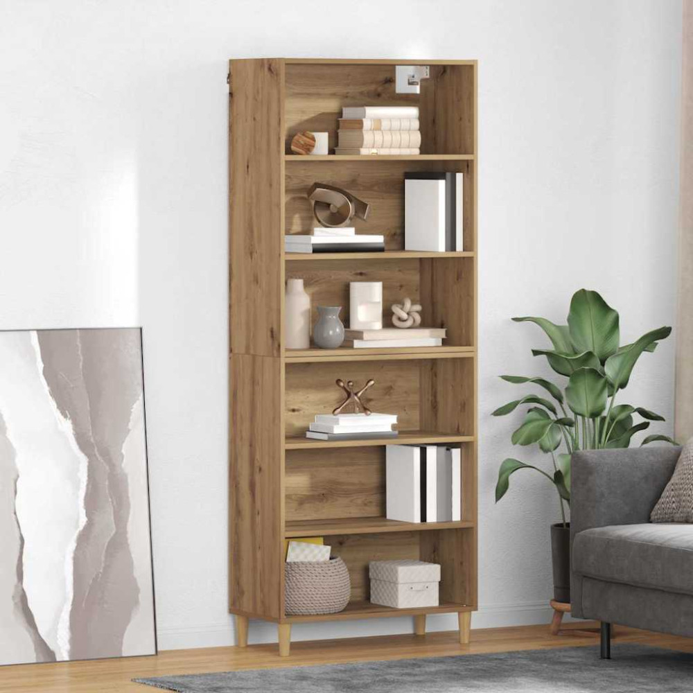 Produktbild för Skåp Artisan Ek 69,5 x 32,5 x 180 cm Konstruerat trä