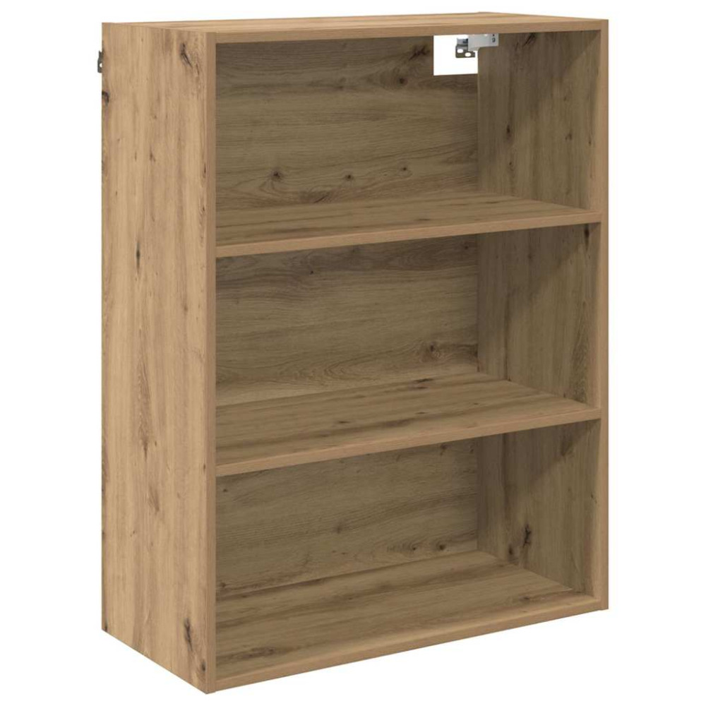 Produktbild för Skåp med låda Artisan Ek 69,5 x 34 x 180 cm Konstruerat trä