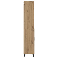 Produktbild för Skåp med låda Artisan Ek 69,5 x 34 x 180 cm Konstruerat trä