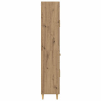Produktbild för Skåp med låda Artisan Ek 69,5 x 34 x 180 cm Konstruerat trä