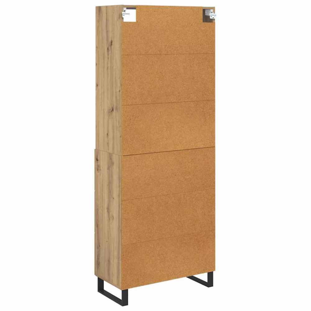Produktbild för Skåp med låda 2 pcs Artisan Ek Konstruerat trä