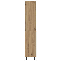 Produktbild för Skåp Artisan Ek 69,5 x 34 x 180 cm Konstruerat trä och glas