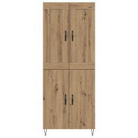 Produktbild för Skåp Artisan Ek 69,5 x 34 x 180 cm Konstruerat trä