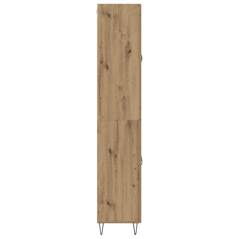Produktbild för Skåp Artisan Ek 69,5 x 34 x 180 cm Konstruerat trä