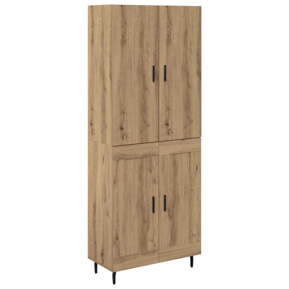 Produktbild för Skåp 2 pcs Artisan Ek 69,5 x 34 x 180 cm Konstruerat trä