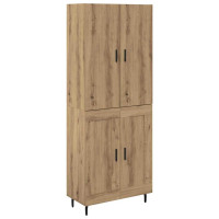 Produktbild för Skåp 2 pcs Artisan Ek 69,5 x 34 x 180 cm Konstruerat trä