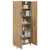 Produktbild för Skåp 2 pcs Artisan Ek 69,5 x 34 x 180 cm Konstruerat trä