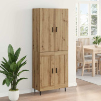 Produktbild för Skåp 2 pcs Artisan Ek 69,5 x 34 x 180 cm Konstruerat trä