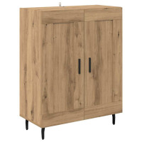 Produktbild för Skåp 2 pcs Artisan Ek 69,5 x 34 x 180 cm Konstruerat trä