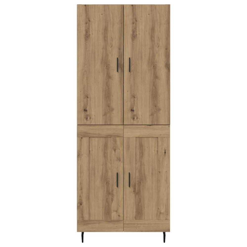 Produktbild för Skåp 2 pcs Artisan Ek 69,5 x 34 x 180 cm Konstruerat trä
