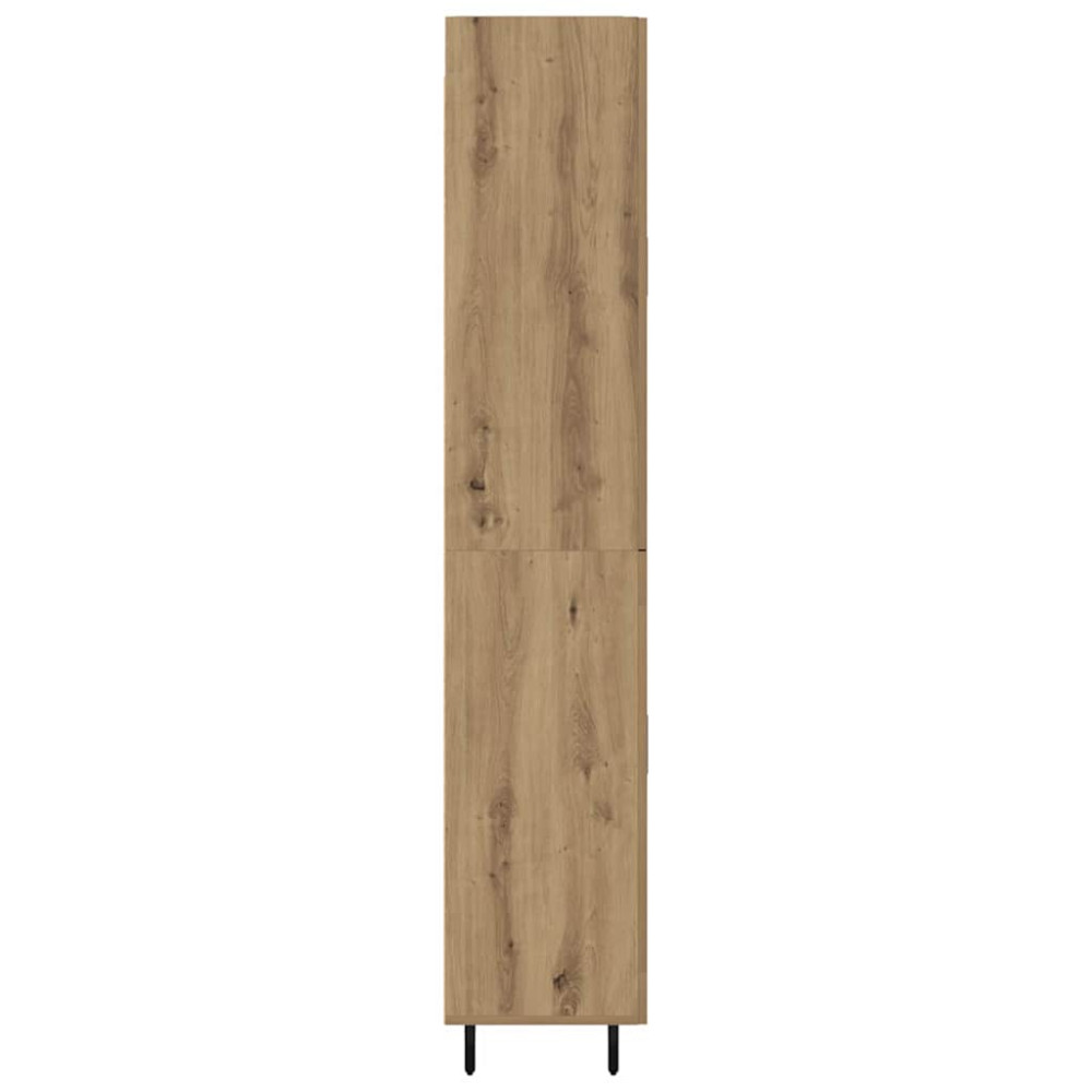 Produktbild för Skåp 2 pcs Artisan Ek 69,5 x 34 x 180 cm Konstruerat trä
