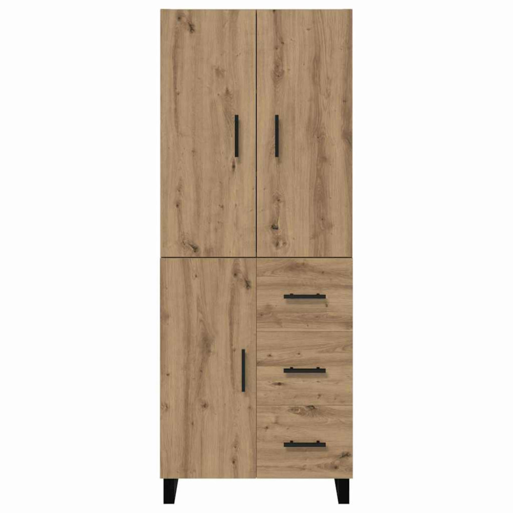 Produktbild för Skåp med låda 2 pcs Artisan Ek 69,5 x 34 x 180 cm