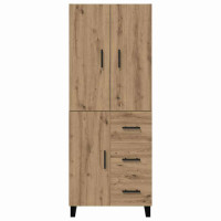 Produktbild för Skåp med låda 2 pcs Artisan Ek 69,5 x 34 x 180 cm