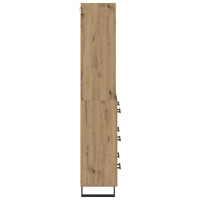 Produktbild för Skåp med låda 2 pcs Artisan Ek 69,5 x 34 x 180 cm