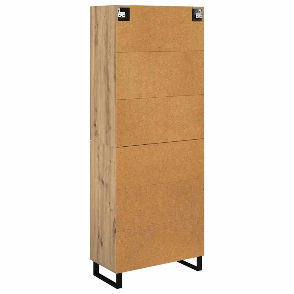 Produktbild för Skåp med låda 2 pcs Artisan Ek 69,5 x 34 x 180 cm