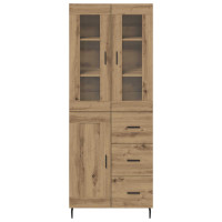 Produktbild för Skåp 2 pcs Artisan Ek 69,5 x 34 x 180 cm Konstruerat trä
