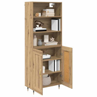 Produktbild för Skåp Artisan Ek 69,5 x 34 x 180 cm Konstruerat trä