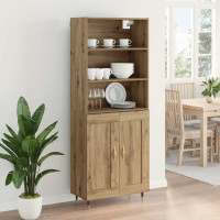 Produktbild för Skåp Artisan Ek 69,5 x 34 x 180 cm Konstruerat trä
