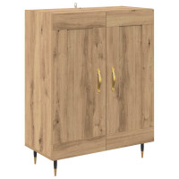 Produktbild för Skåp Artisan Ek 69,5 x 34 x 180 cm Konstruerat trä