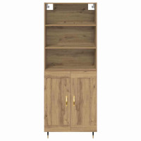 Produktbild för Skåp Artisan Ek 69,5 x 34 x 180 cm Konstruerat trä