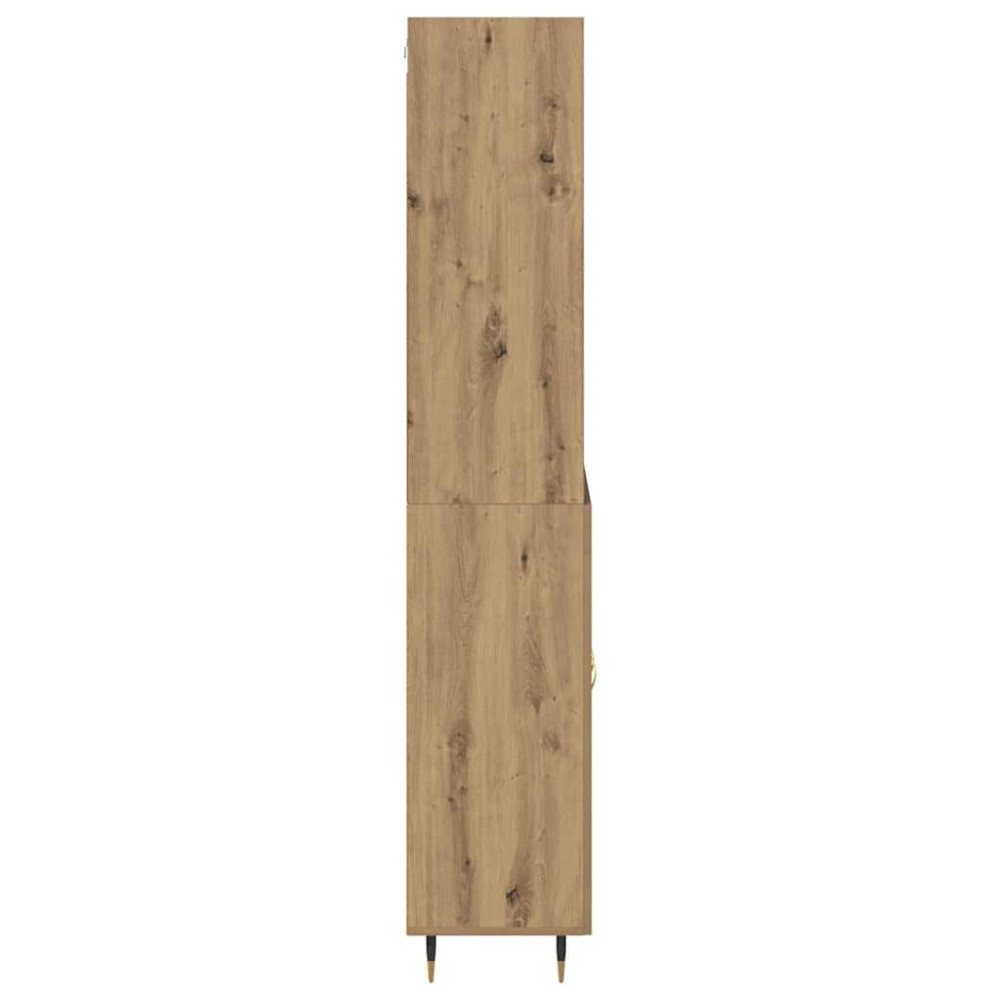 Produktbild för Skåp Artisan Ek 69,5 x 34 x 180 cm Konstruerat trä