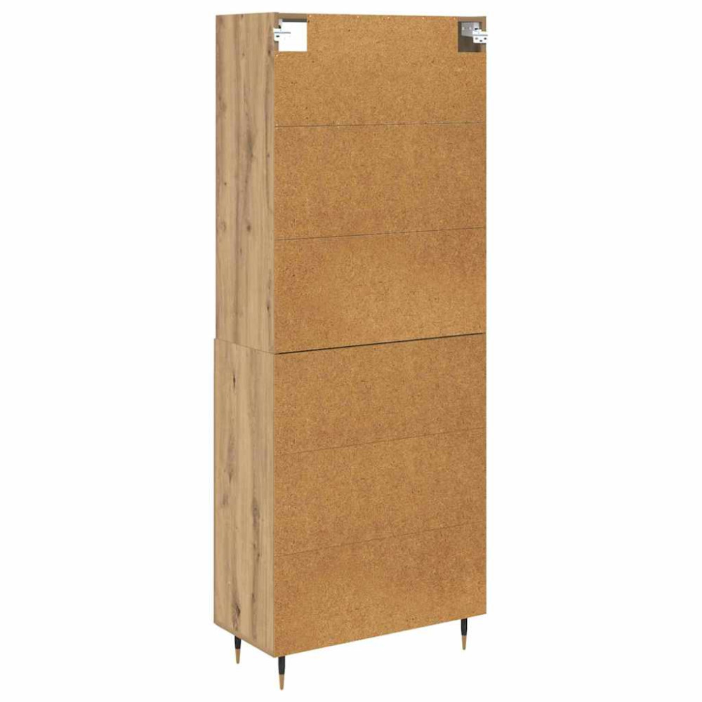 Produktbild för Skåp Artisan Ek 69,5 x 34 x 180 cm Konstruerat trä