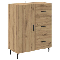 Produktbild för Skåp med låda 2 pcs Artisan Ek Konstruerat trä
