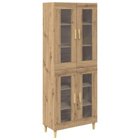 Produktbild för Skåp Artisan Ek 69,5 x 34 x 180 cm Konstruerat trä