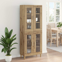 Produktbild för Skåp Artisan Ek 69,5 x 34 x 180 cm Konstruerat trä