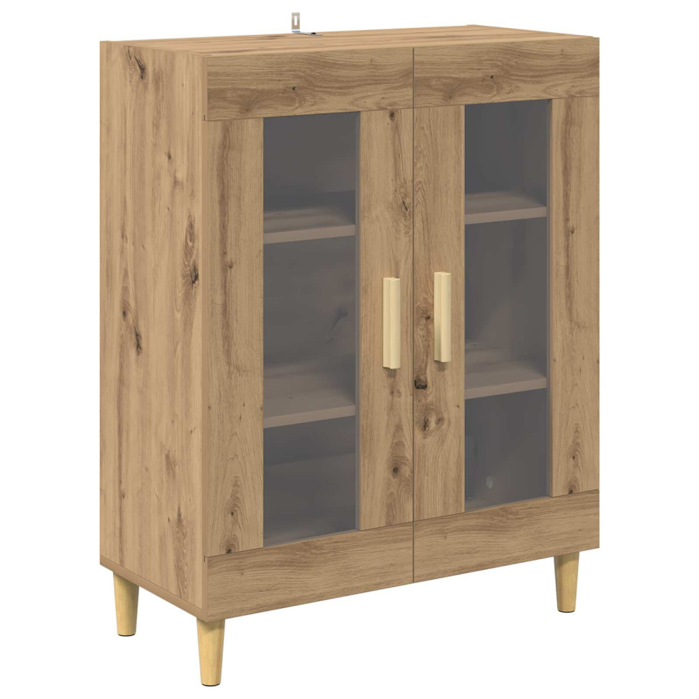 Produktbild för Skåp Artisan Ek 69,5 x 34 x 180 cm Konstruerat trä