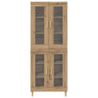 Produktbild för Skåp Artisan Ek 69,5 x 34 x 180 cm Konstruerat trä