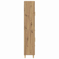 Produktbild för Skåp med låda Artisan Ek 69,5 x 34 x 180 cm Konstruerat trä