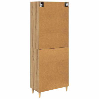 Produktbild för Skåp med låda Artisan Ek 69,5 x 34 x 180 cm Konstruerat trä