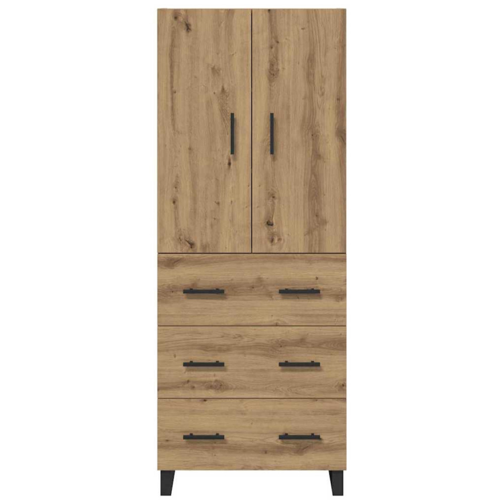 Produktbild för Skåp med låda 2 pcs Artisan Ek 69,5 x 34 x 180 cm