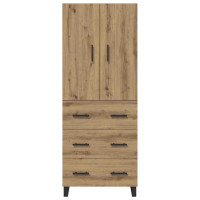 Produktbild för Skåp med låda 2 pcs Artisan Ek 69,5 x 34 x 180 cm