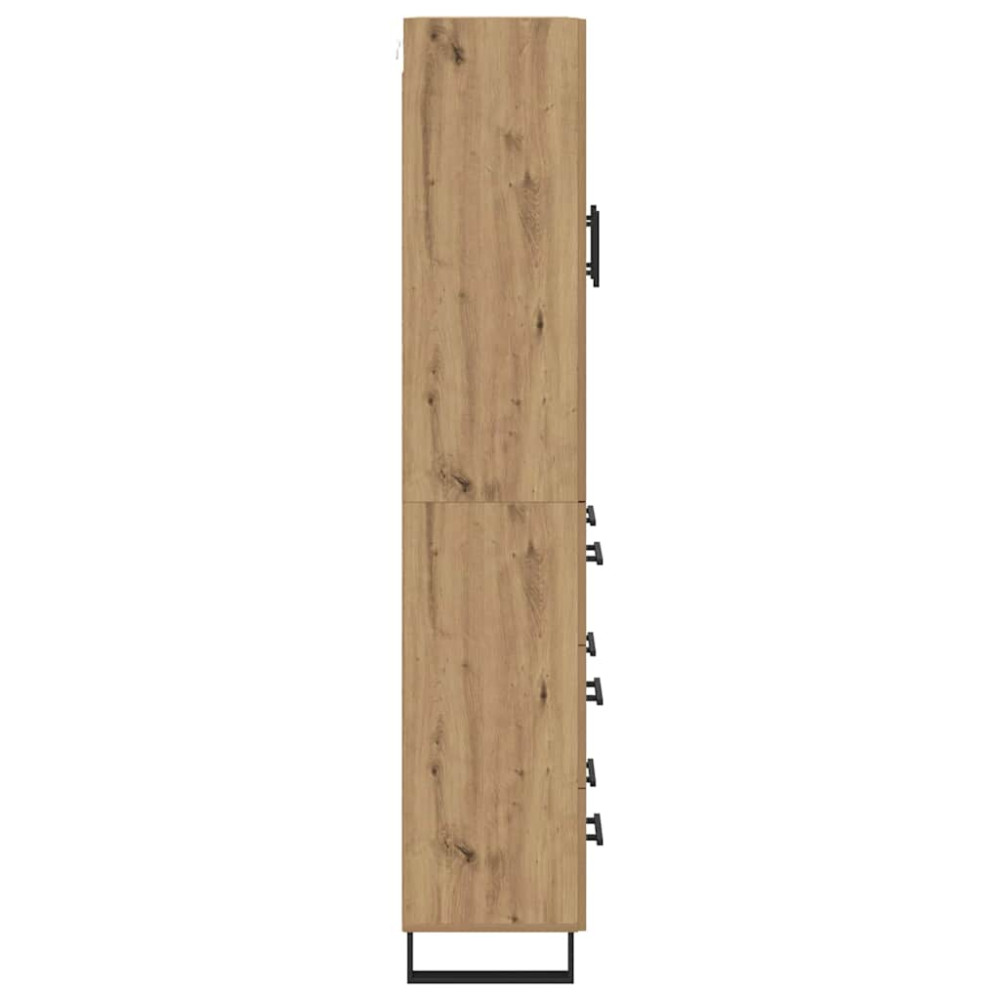 Produktbild för Skåp med låda 2 pcs Artisan Ek 69,5 x 34 x 180 cm