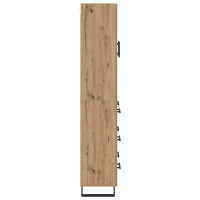 Produktbild för Skåp med låda 2 pcs Artisan Ek 69,5 x 34 x 180 cm