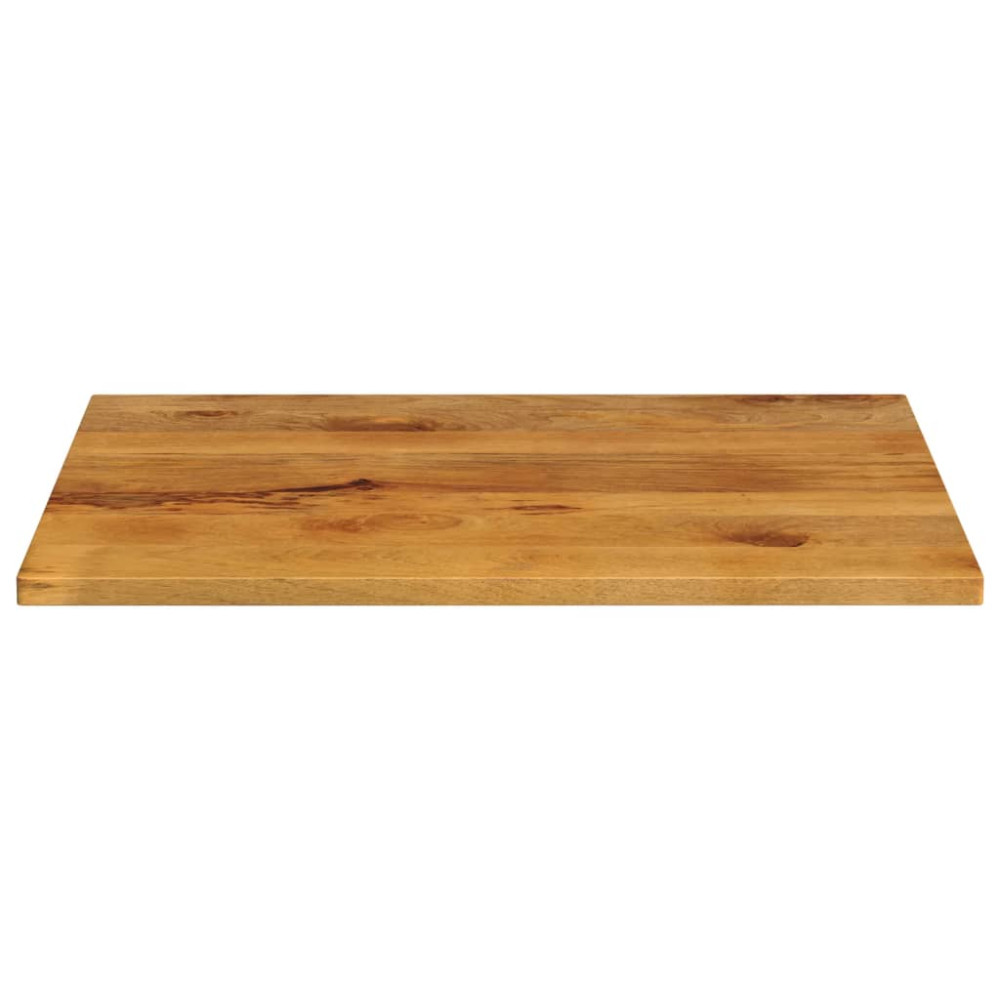 Produktbild för Bordsskiva 90x80x2,5 cm rektangulär massivt mango-trä