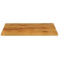 Produktbild för Bordsskiva 90x80x2,5 cm rektangulär massivt mango-trä