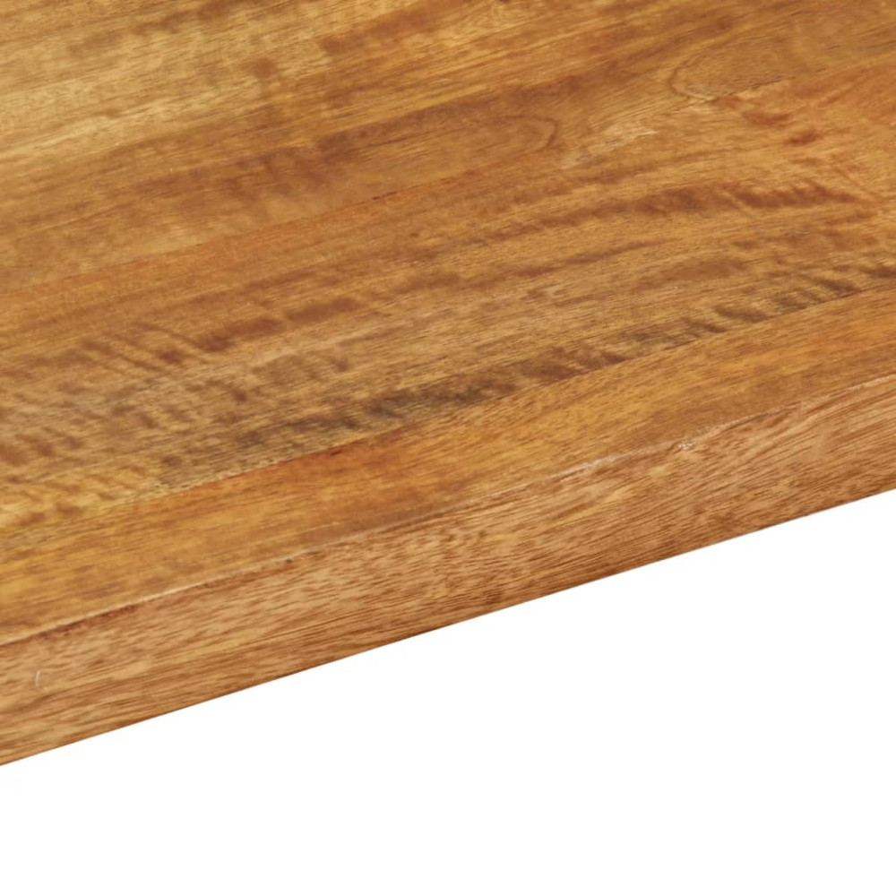 Produktbild för Bordsskiva 90x80x2,5 cm rektangulär massivt mango-trä