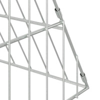 Produktbild för Kaninbur Silver 110 x 100 x 85 cm Galvaniserat Stål